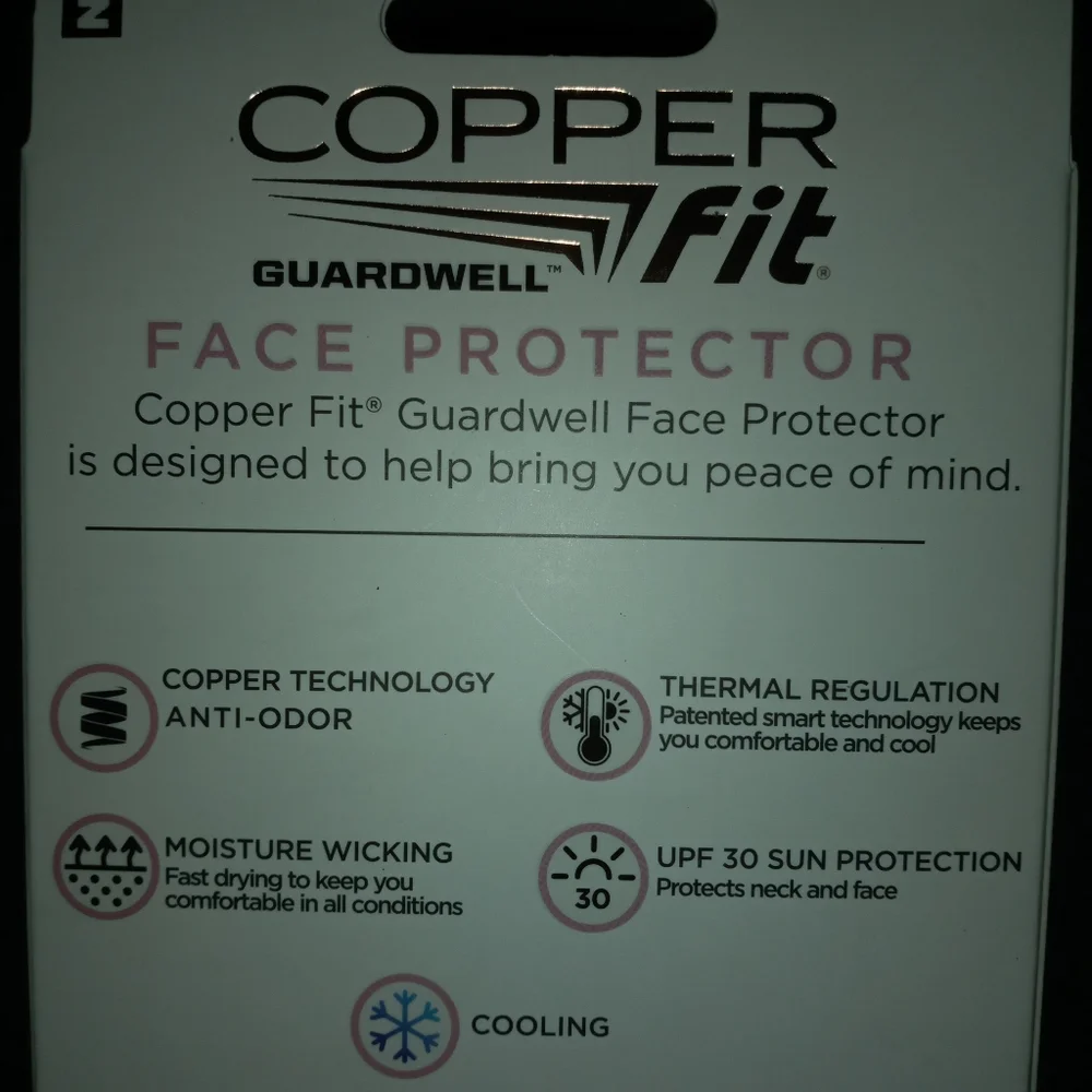 Copper Fit Face Protecter